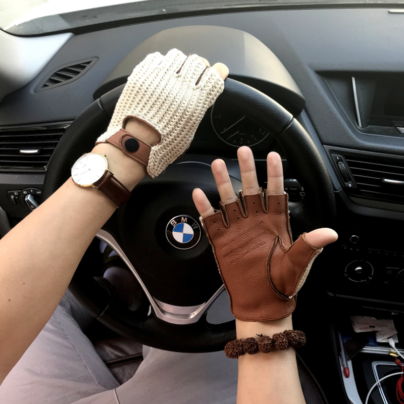 Leather Driving Glove - 2025 nuevos guantes de cuero genuino