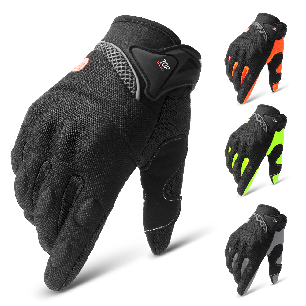 Motorcycle Glove Knuckle - Guantes de Moto transpirables, manoplas de
