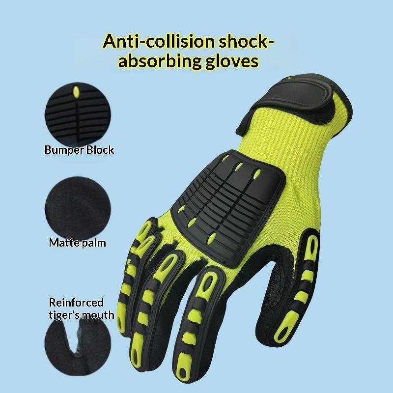 Nitrile Mechanic Glove - 1 Par de Guantes de Trabajo