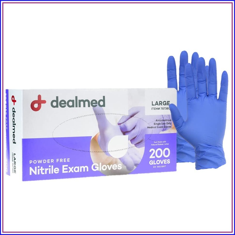 Exam Glove Nitrile - Guantes de Nitrilo para Examen Médico,