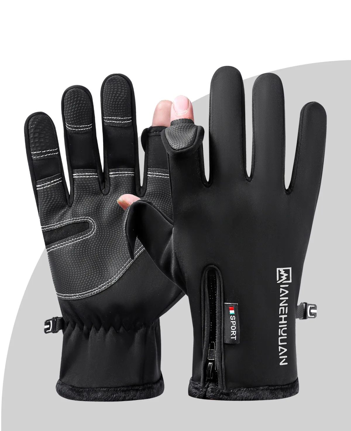 Ski Glove Waterproof - Guantes de ciclismo para hombre con