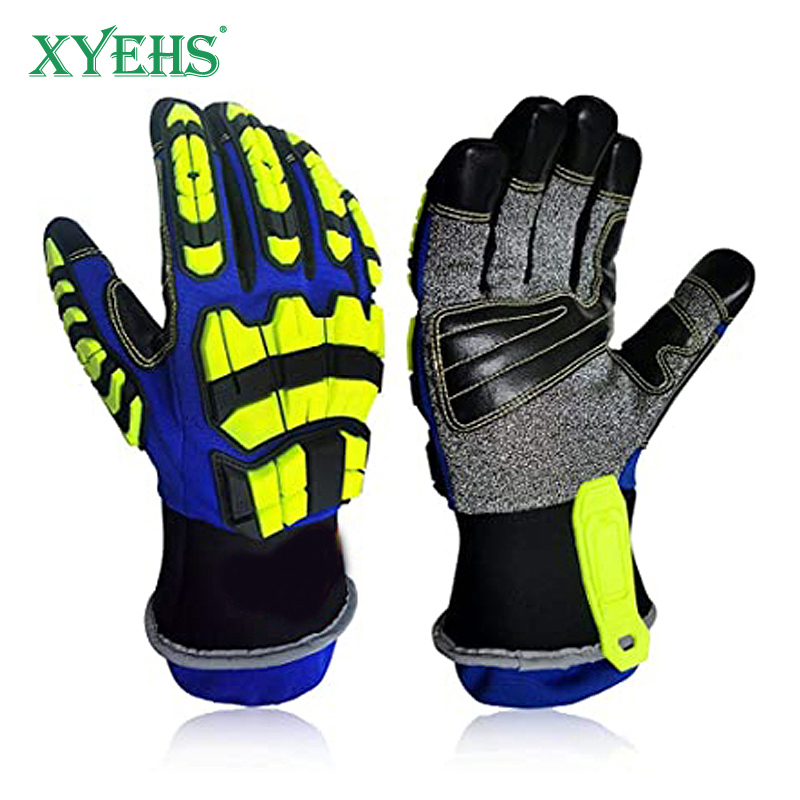 Work Glove Impact - Guantes de Trabajo de Seguridad para