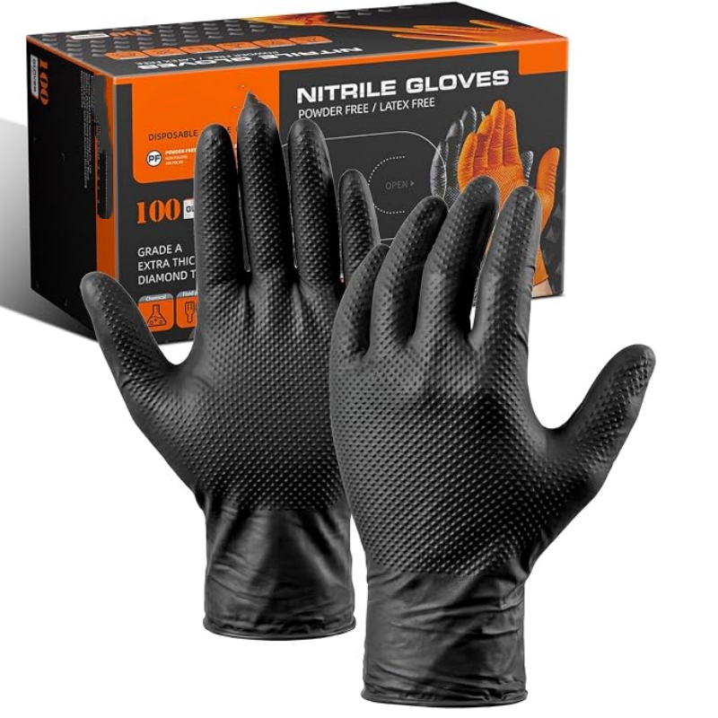 Rubber Glove Cleaning - Guantes de Nitrilo Desechables Industriales Resistentes