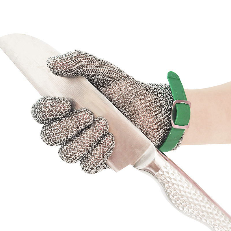 Cut Resistant Glove - Guante de acero inoxidable resistente a
