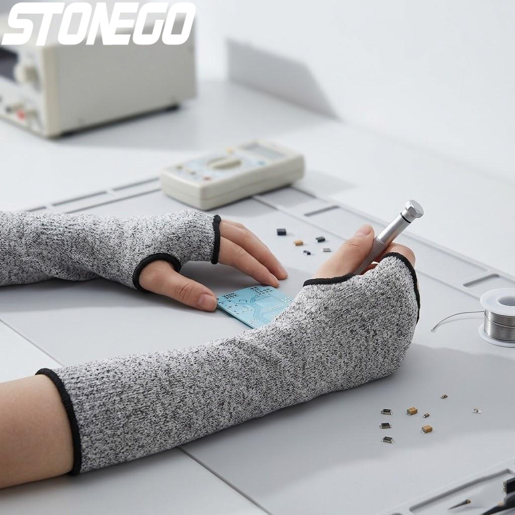 Cut Resistant Glove - Mangas Protectoras Resistentes a Cortes para