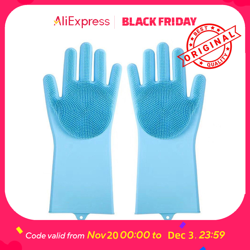Gardening Glove Waterproof - Guante de baño para mascotas: manopla