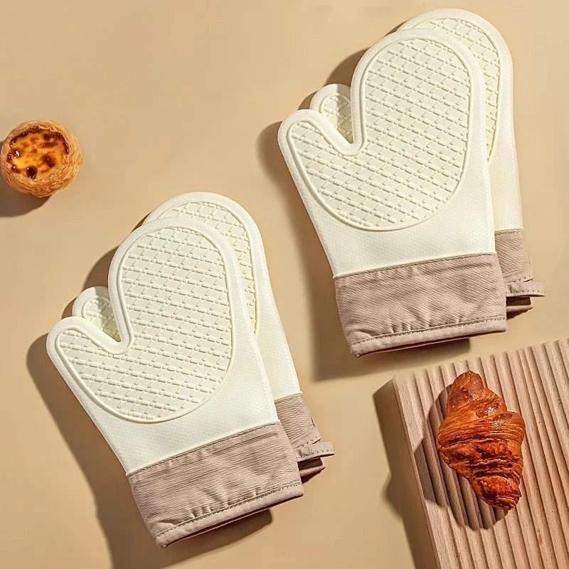Oven Mitt Silicone - Guantes de silicona resistentes al calor