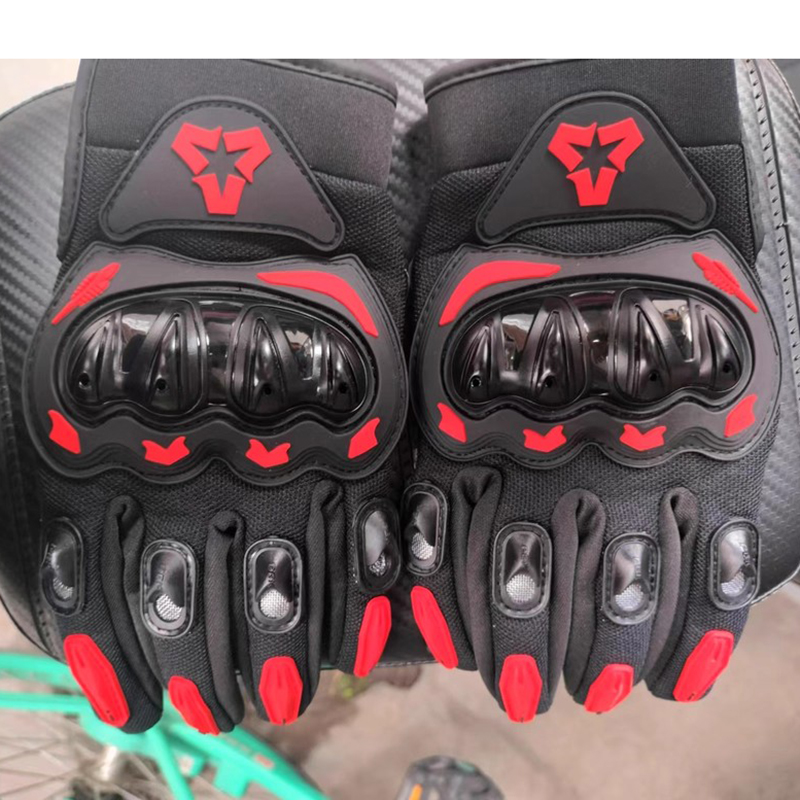 Motorcycle Glove Knuckle - Guantes táctiles para equipos de carreras
