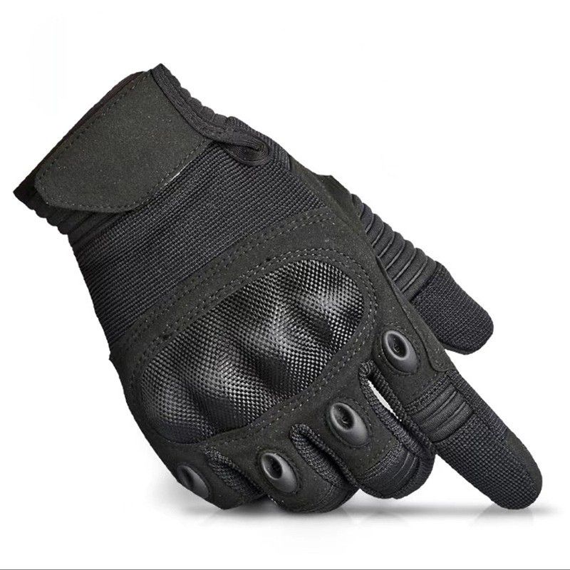 Motorcycle Glove Knuckle - Guantes tácticos de súper fibra para