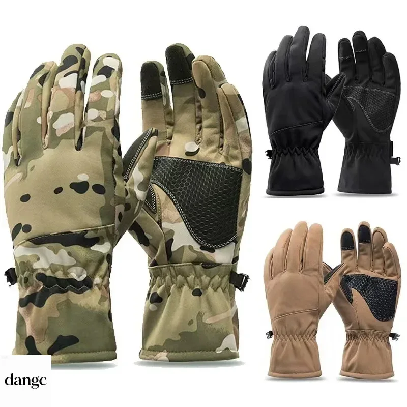 Ski Glove Waterproof - Guantes de caza de camuflaje impermeables