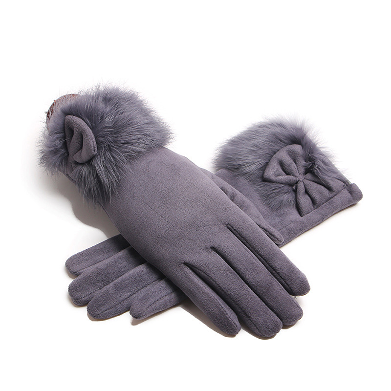 Leather Driving Glove - Manopla de piel de ante para
