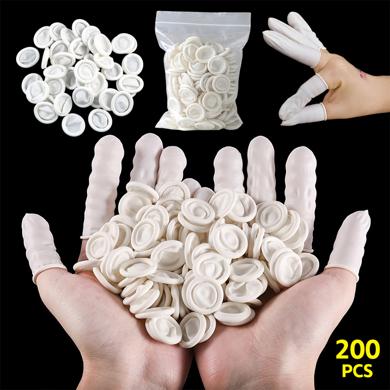 Latex Disposable Glove - 200 unids/bolsa de goma de látex