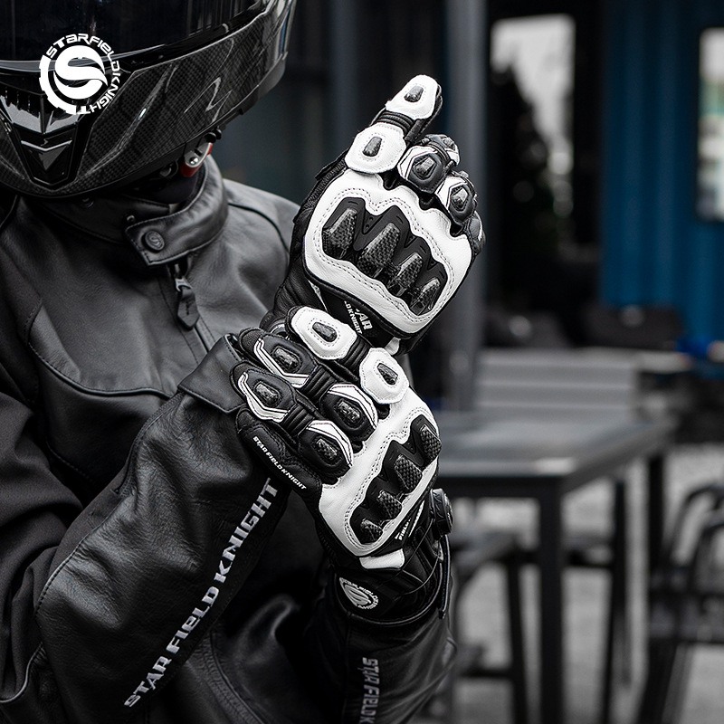 Motorcycle Glove Knuckle - Guantes de Motocicleta STAR FIELD KNIGHT