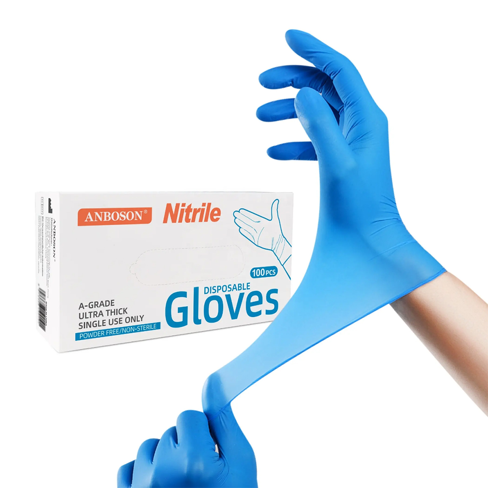 Exam Glove Nitrile - Guantes de examen de nitrilo: guantes