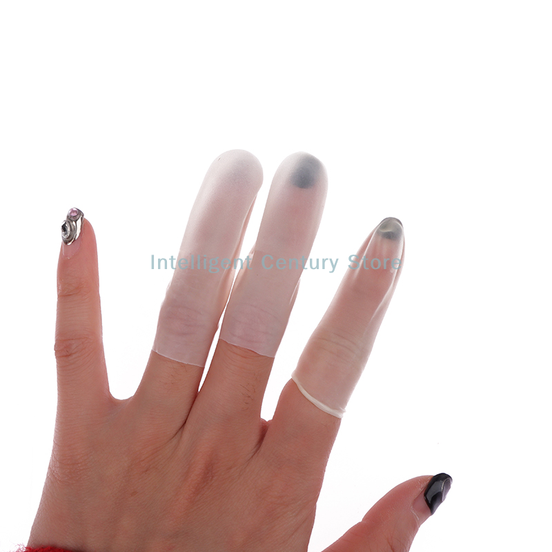 Latex Disposable Glove - 100 Uds. De goma antideslizante, antiestática,
