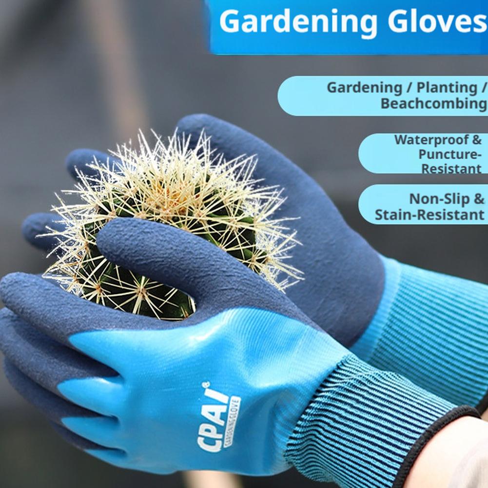 Gardening Glove Waterproof - Guantes de Jardinería Impermeables y Resistentes