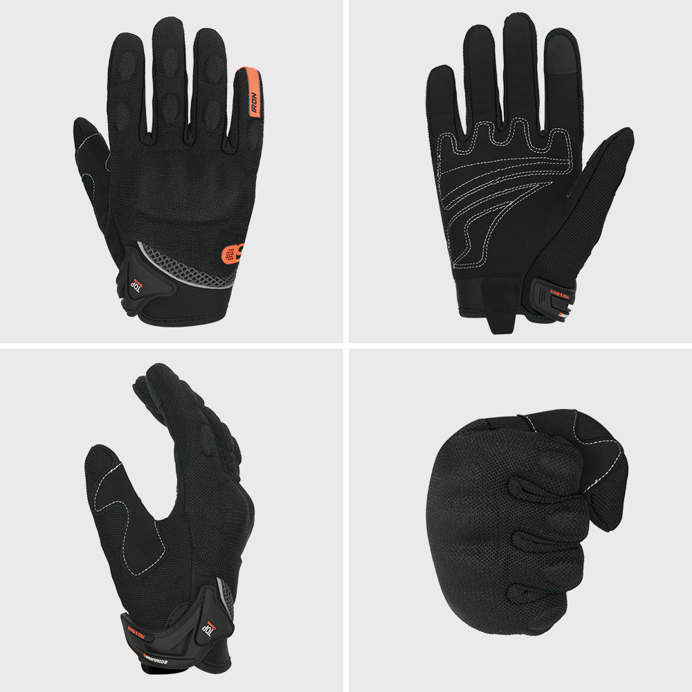 Guantes de Moto transpirables, - Motorcycle Glove Knuckle reseña y precio