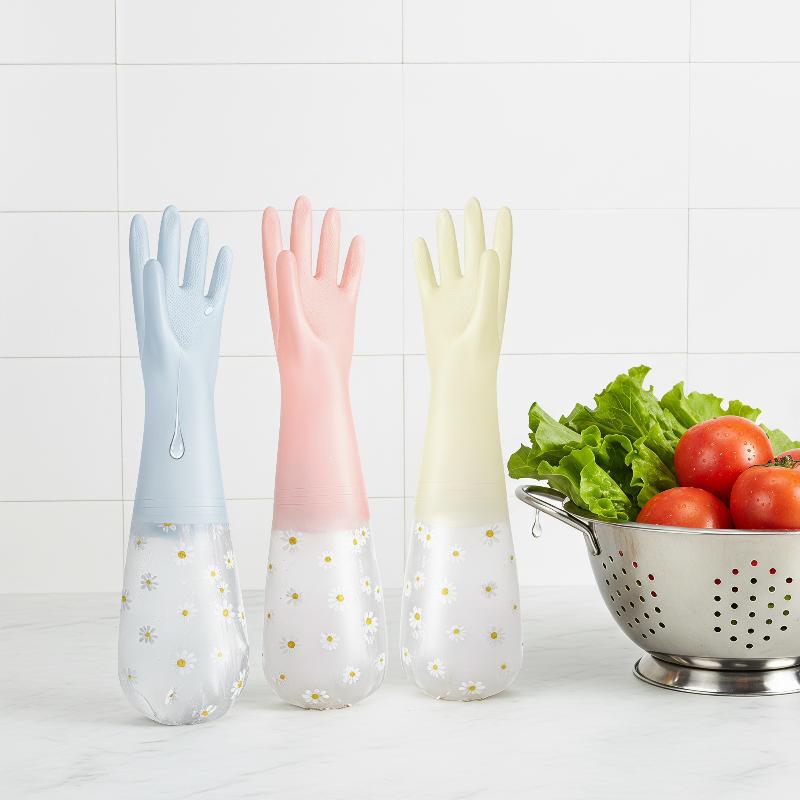 Guantes de Limpieza Impermeabl - Rubber Glove Cleaning reseña y precio