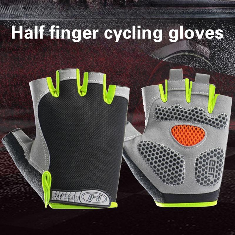 Guantes de ciclismo sin dedos, - Fingerless Glove Knit reseña y precio