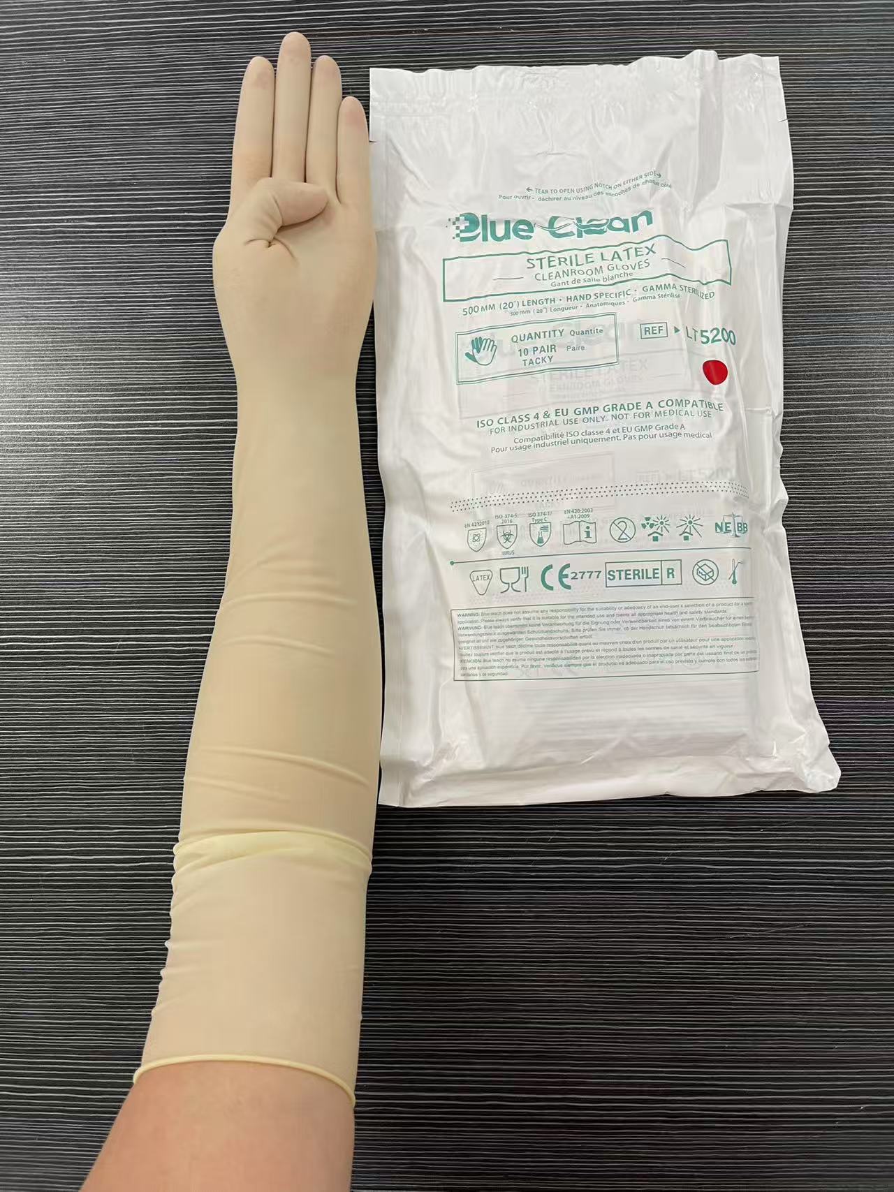 Guante de látex para sala limp - Rubber Glove Cleaning reseña y precio