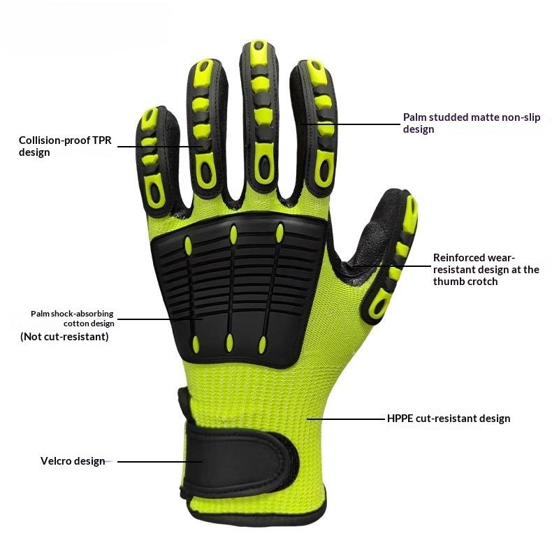 1 Par de Guantes de Trabajo Re - Nitrile Mechanic Glove reseña y precio