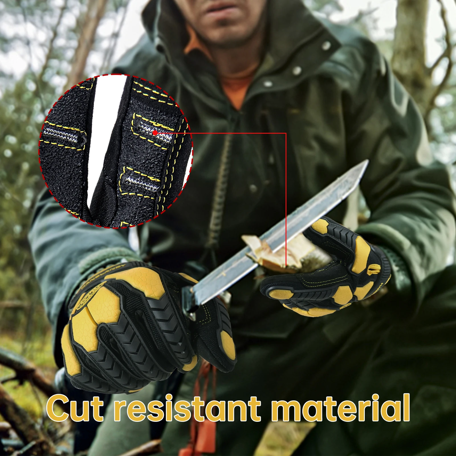 Guantes de Trabajo Resistentes - Work Glove Impact reseña y precio