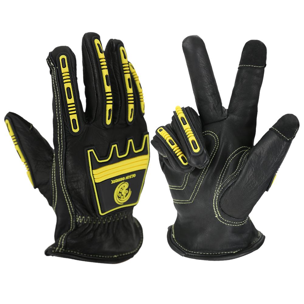 Guantes de trabajo de cuero de - Work Glove Impact reseña y precio