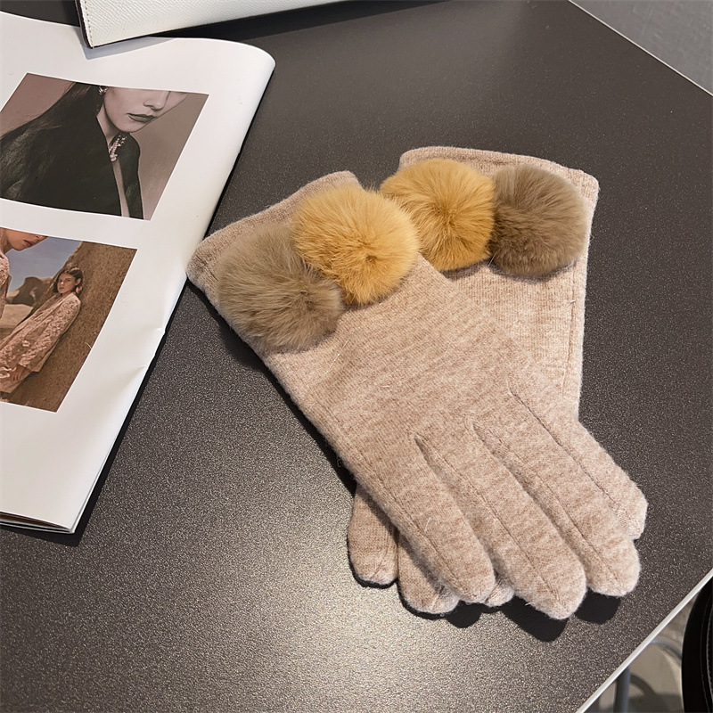 Guantes de lana para mujer, co - Wool Glove Lined reseña y precio