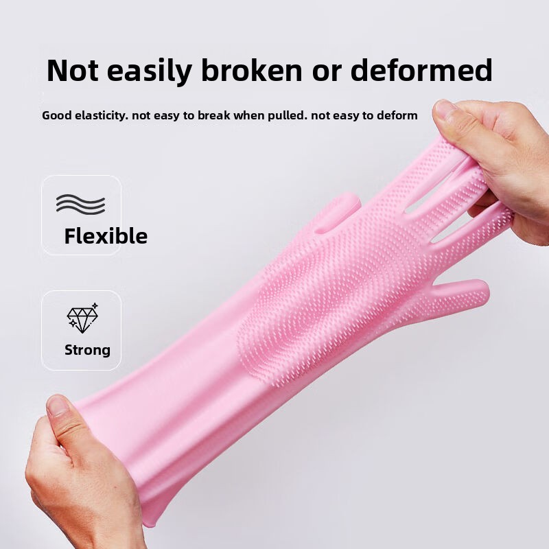 Guantes de Silicona para Lavar - Dish Glove Rubber reseña y precio