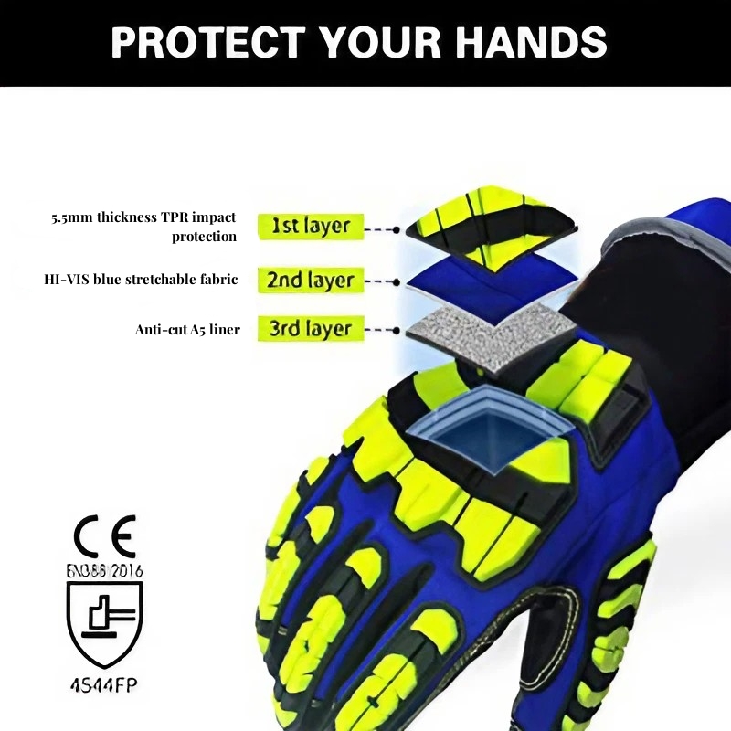 Guantes de Trabajo de Segurida - Work Glove Impact reseña y precio