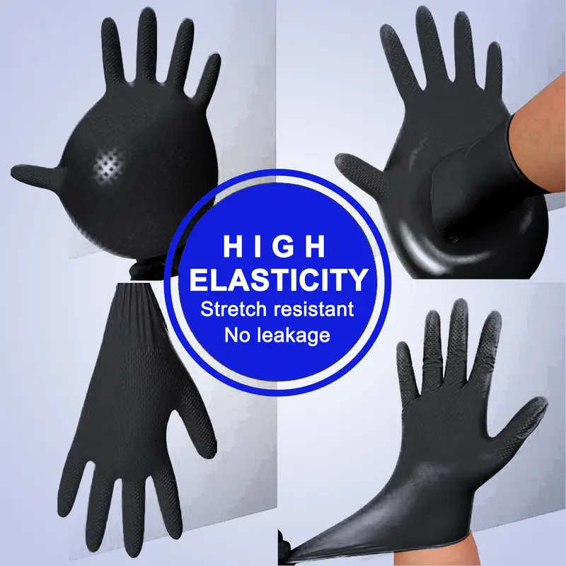 Guantes de Nitrilo Desechables - Rubber Glove Cleaning reseña y precio