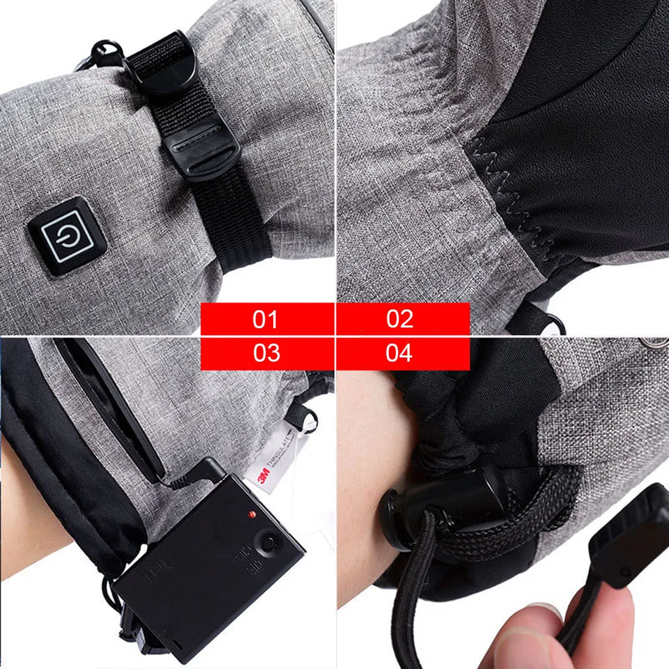 Guantes Térmicos eléctricos im - Winter Glove Insulated reseña y precio