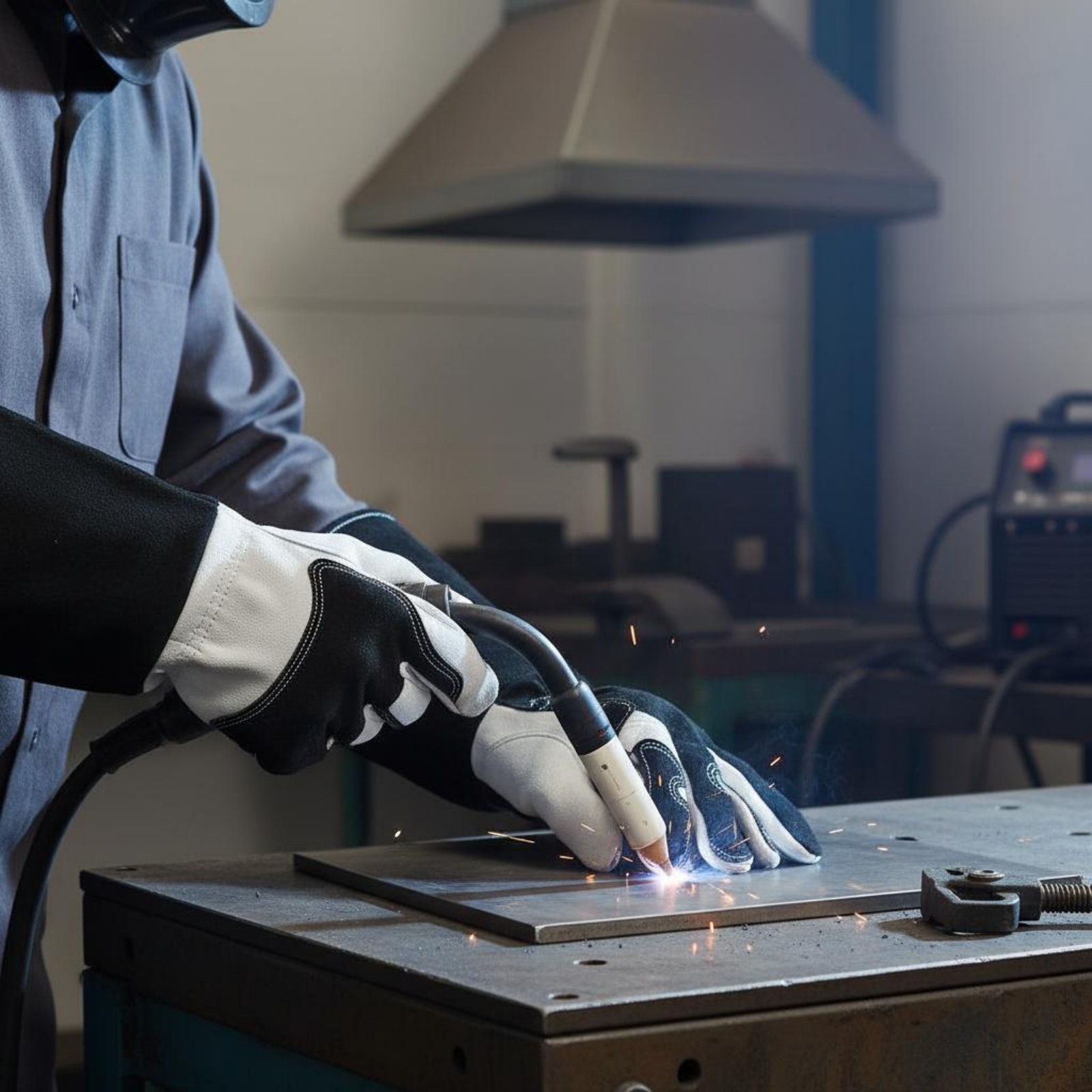 Guantes de Trabajo TIG con Dis - Heat Resistant Glove reseña y precio