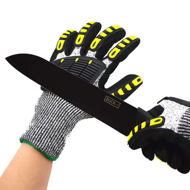 Mechanix-guantes de trabajo de - Work Glove Impact reseña y precio