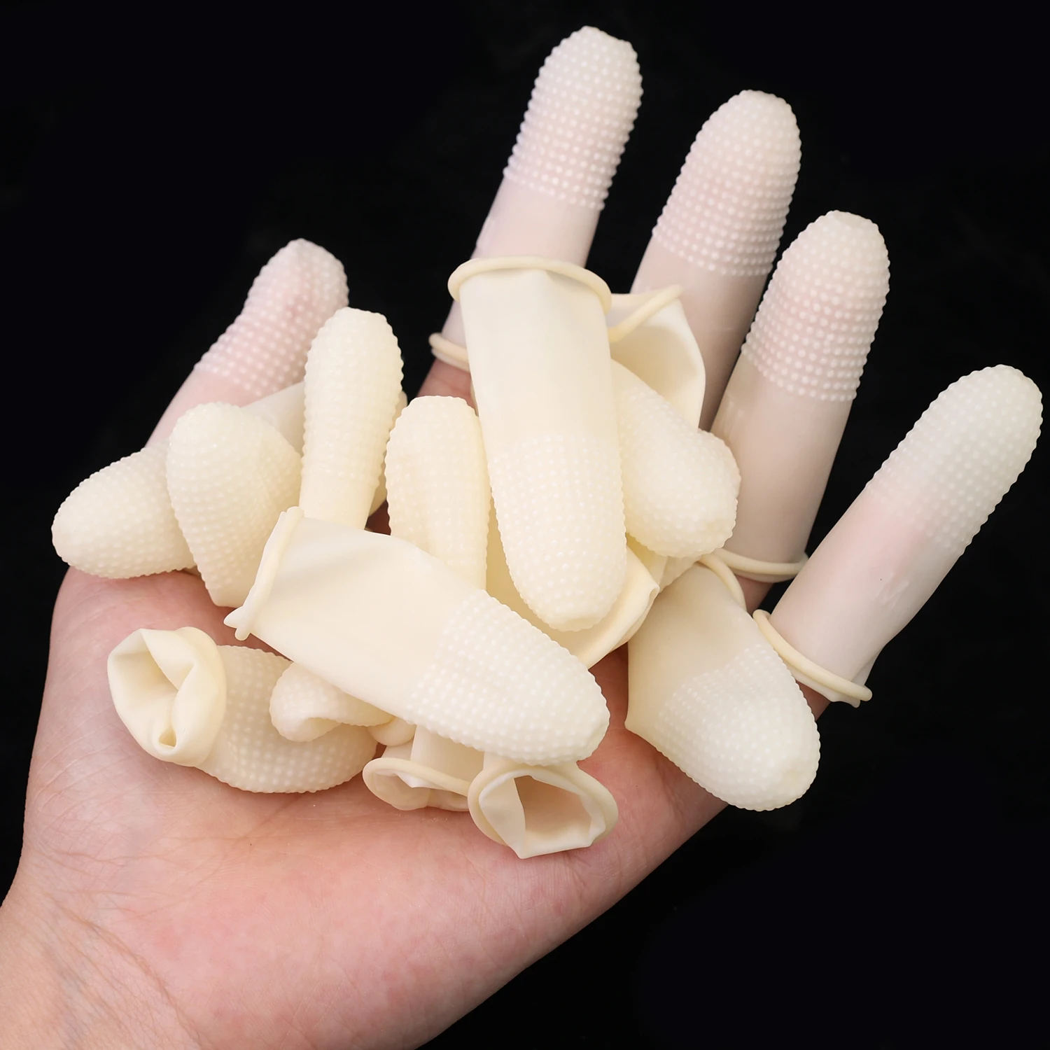 50-200pc cubierta antideslizan - Rubber Glove Cleaning reseña y precio