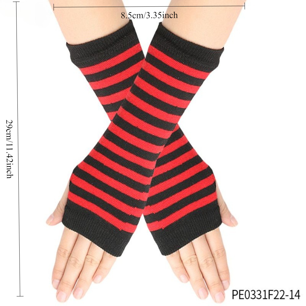 Guantes sin Dedos PESENAR Rojo - Fingerless Glove Knit reseña y precio