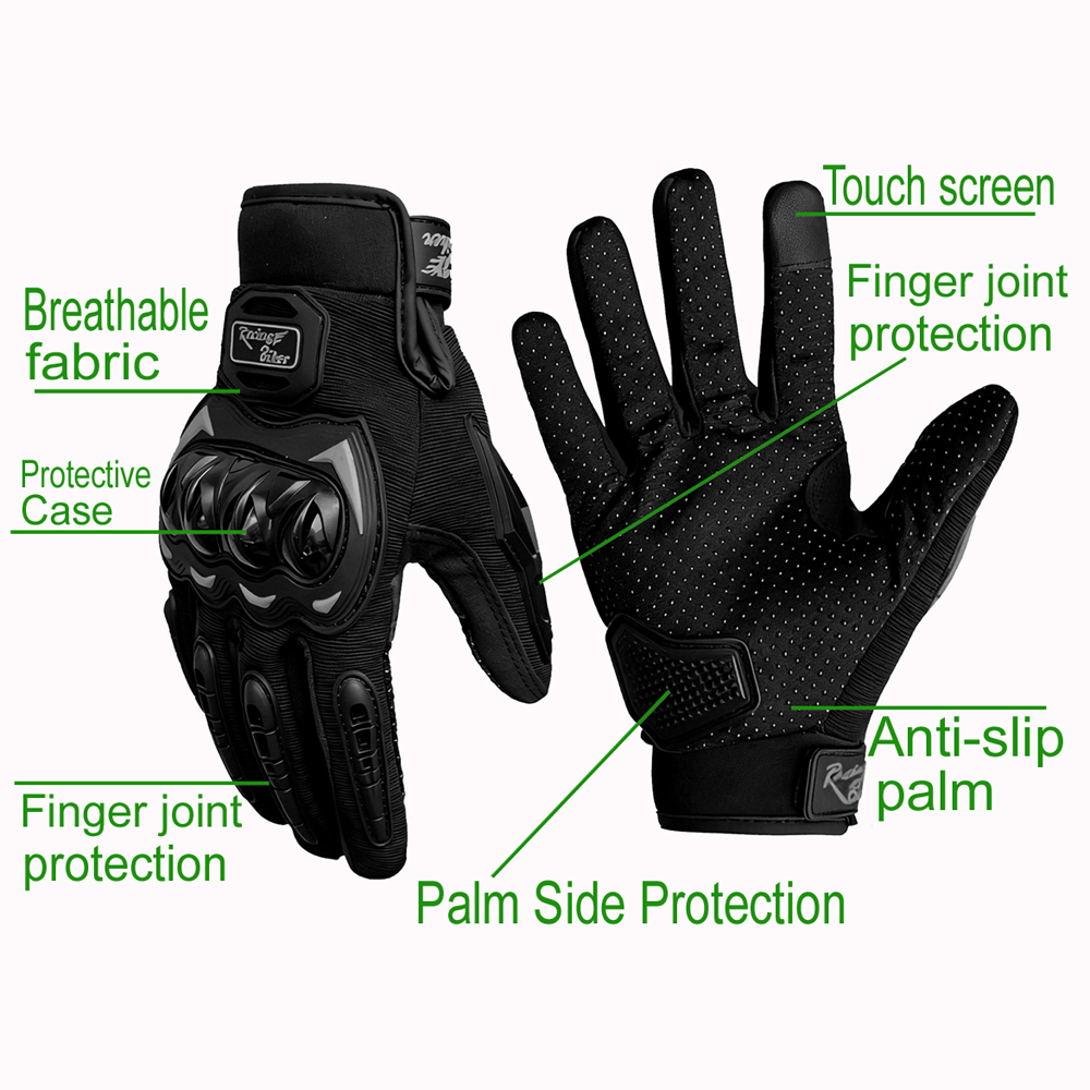Guantes de motocicleta para ho - Motorcycle Glove Knuckle reseña y precio