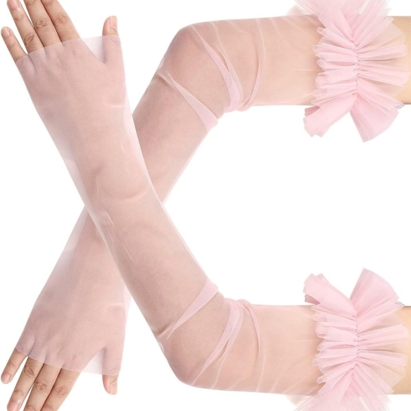 Elegante boda mangas brazo tra - Fingerless Glove Knit reseña y precio