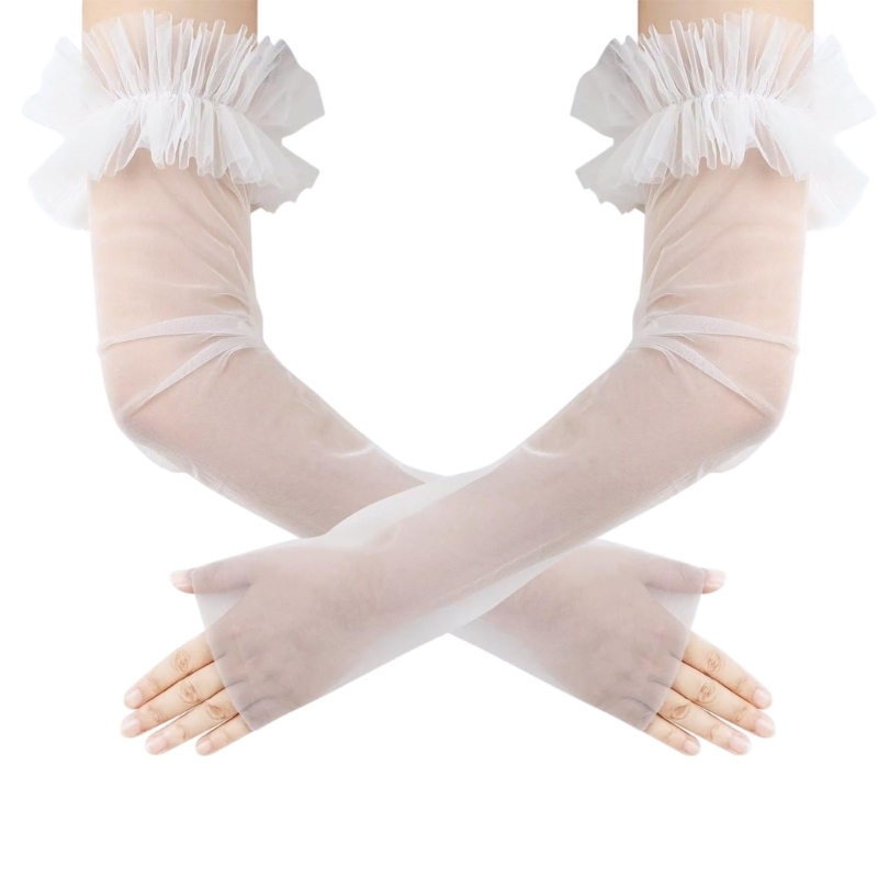 Elegante boda mangas brazo tra - Fingerless Glove Knit reseña y precio