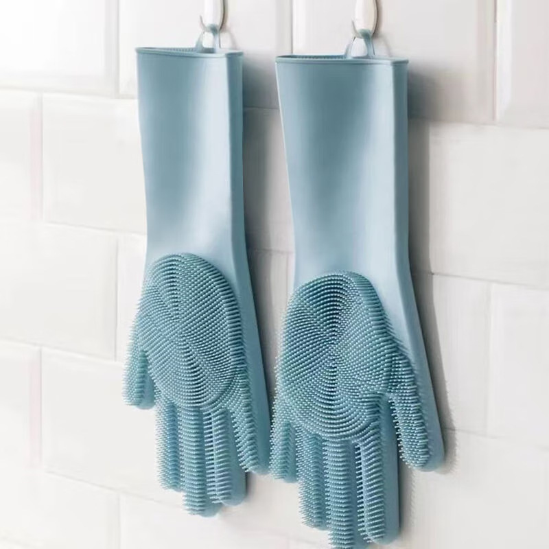 Guantes de Silicona para Lavar - Dish Glove Rubber reseña y precio