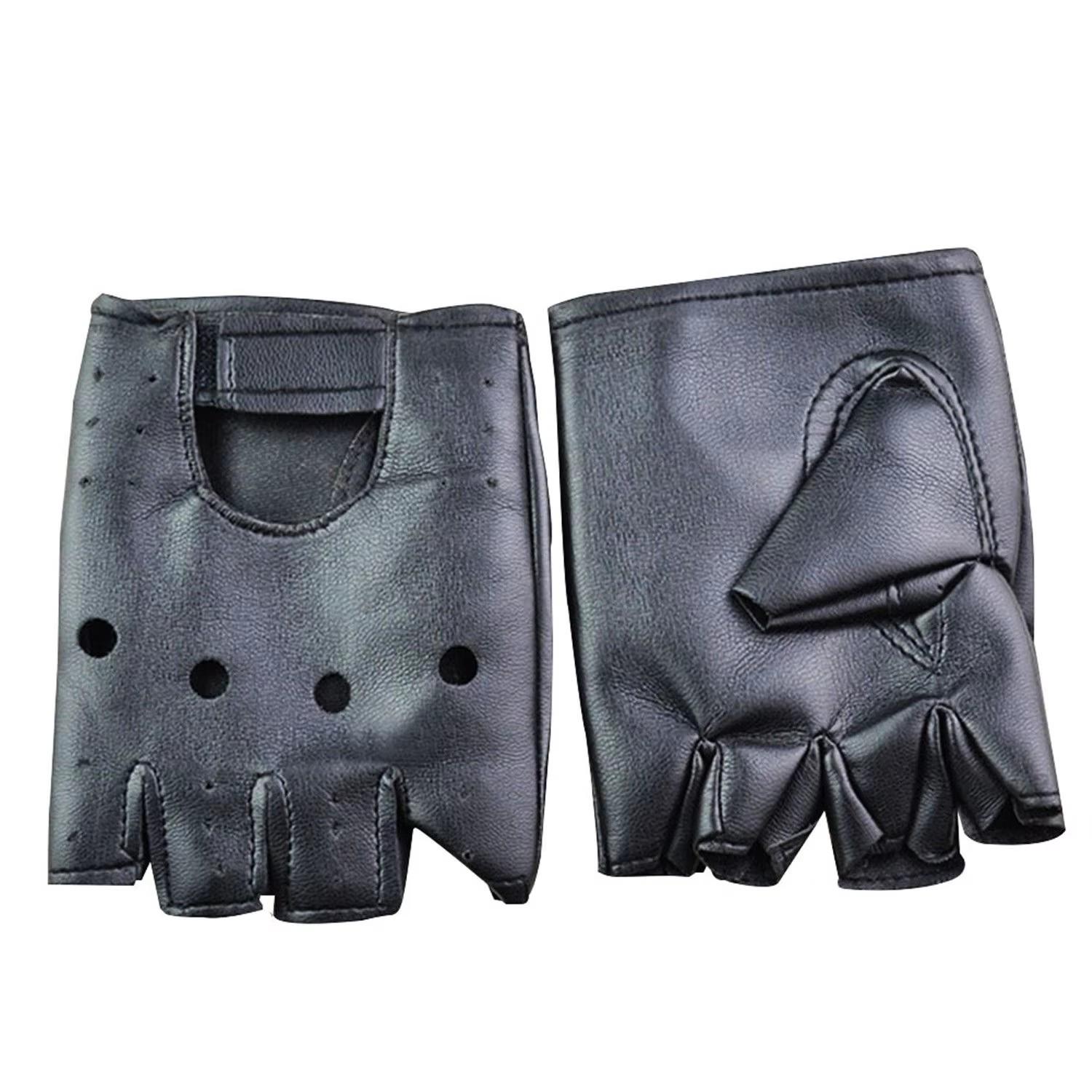 Guantes de Medio Dedo de Cuero - Leather Driving Glove reseña y precio