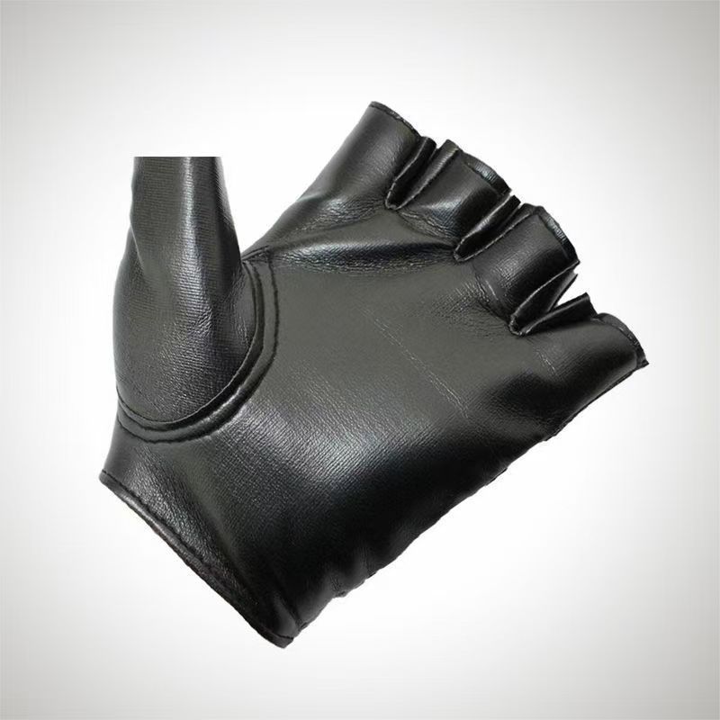 Guantes de Medio Dedo de Cuero - Leather Driving Glove reseña y precio