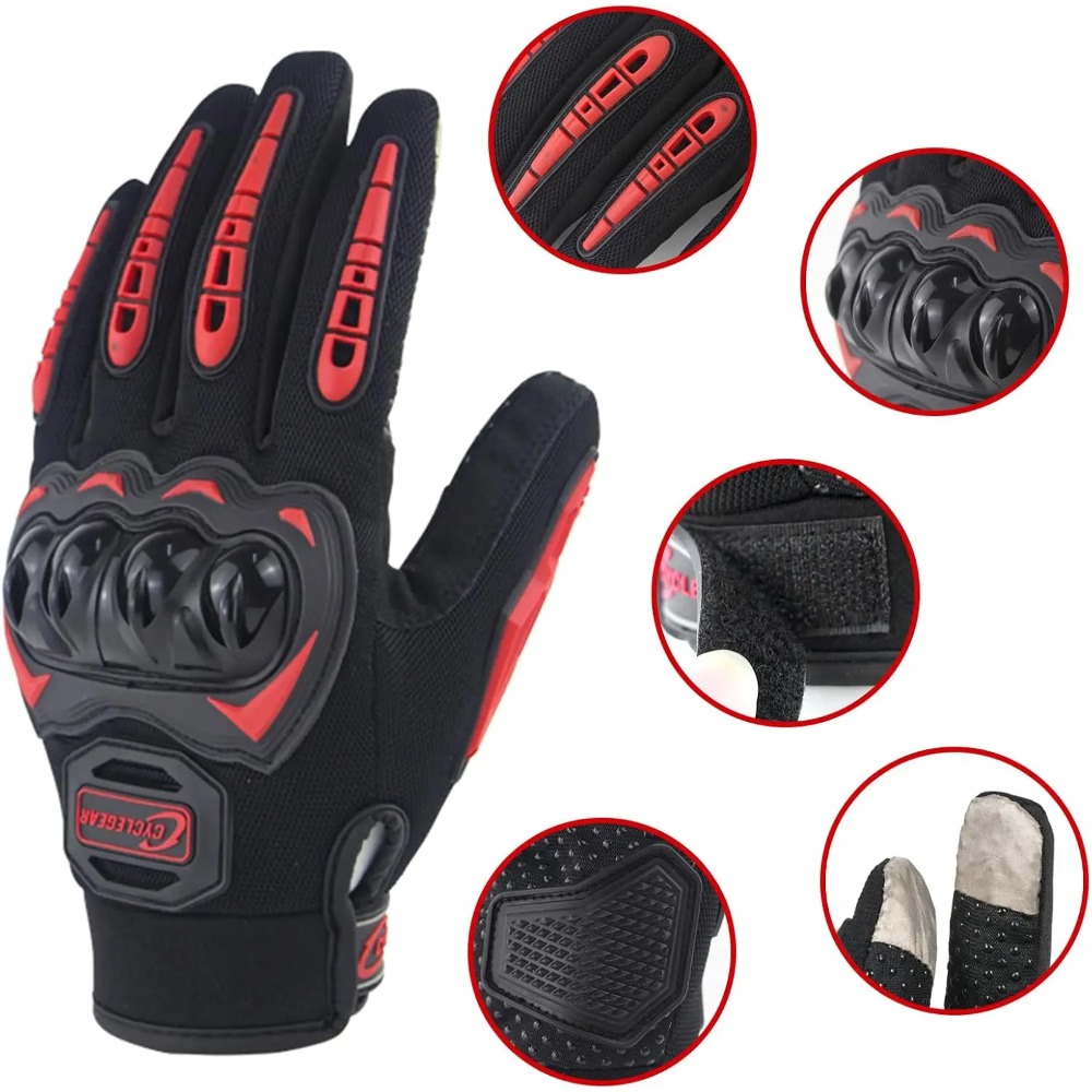 Guantes de moto para verano, g - Motorcycle Glove Knuckle reseña y precio