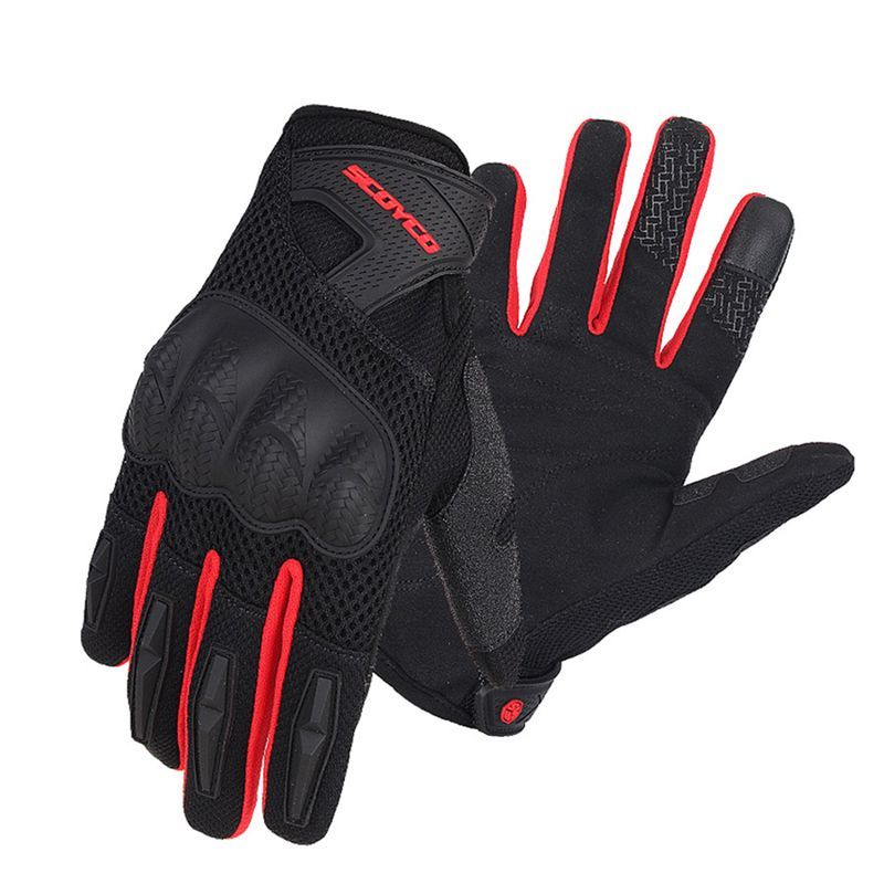 Scoyco-guantes de motociclismo - Motorcycle Glove Knuckle reseña y precio