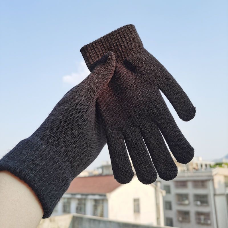 Guantes de lana tejidos para h - Wool Glove Lined reseña y precio