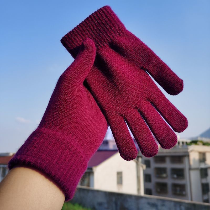 Guantes de lana tejidos para h - Wool Glove Lined reseña y precio