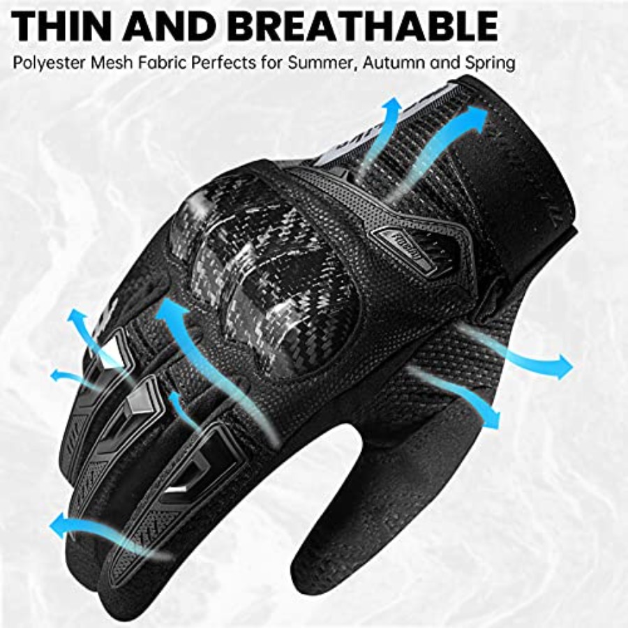 Guantes de Motocicleta con Pan - Motorcycle Glove Knuckle reseña y precio