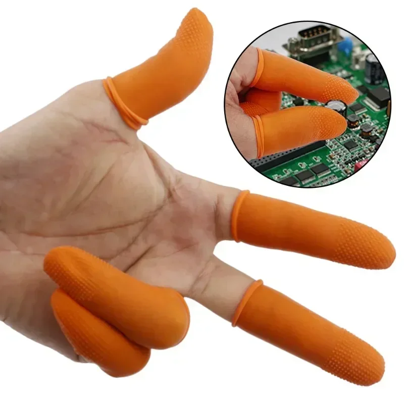 100/10PCS Cubre Dedos Desechab - Latex Disposable Glove reseña y precio