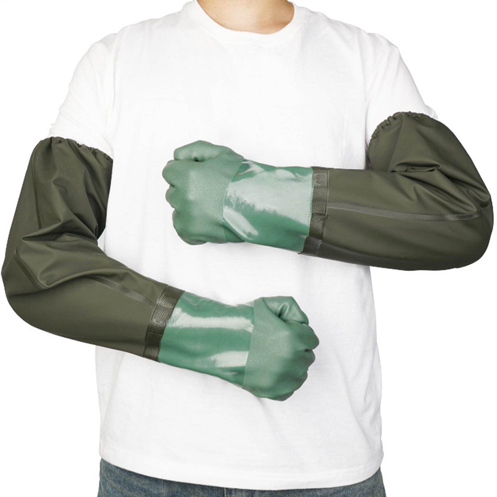 Guantes de goma impermeables,  - Rubber Glove Cleaning reseña y precio