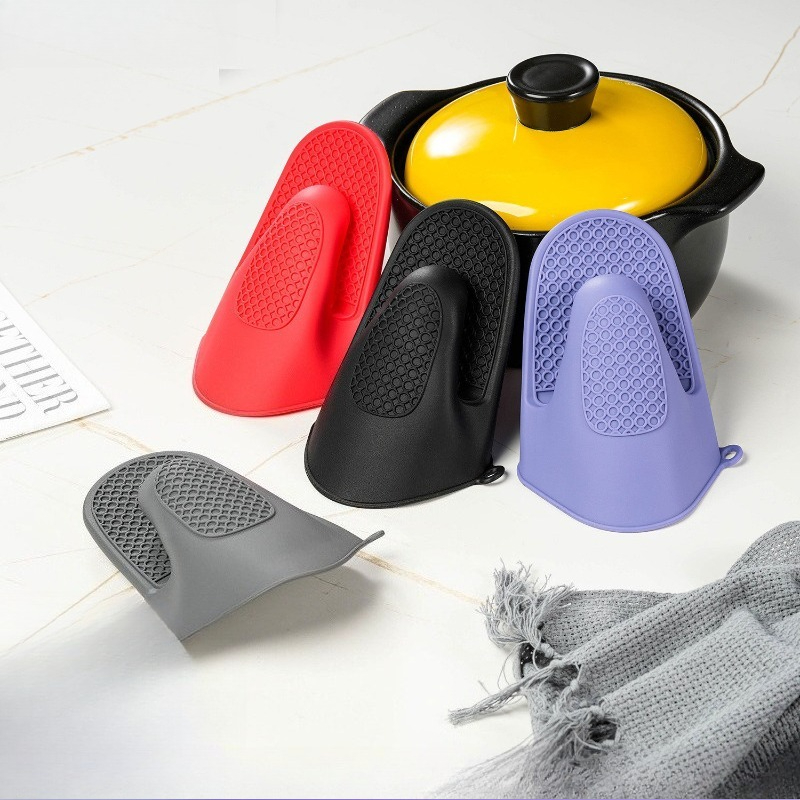 Pinza de silicona gruesa para  - Oven Mitt Silicone reseña y precio